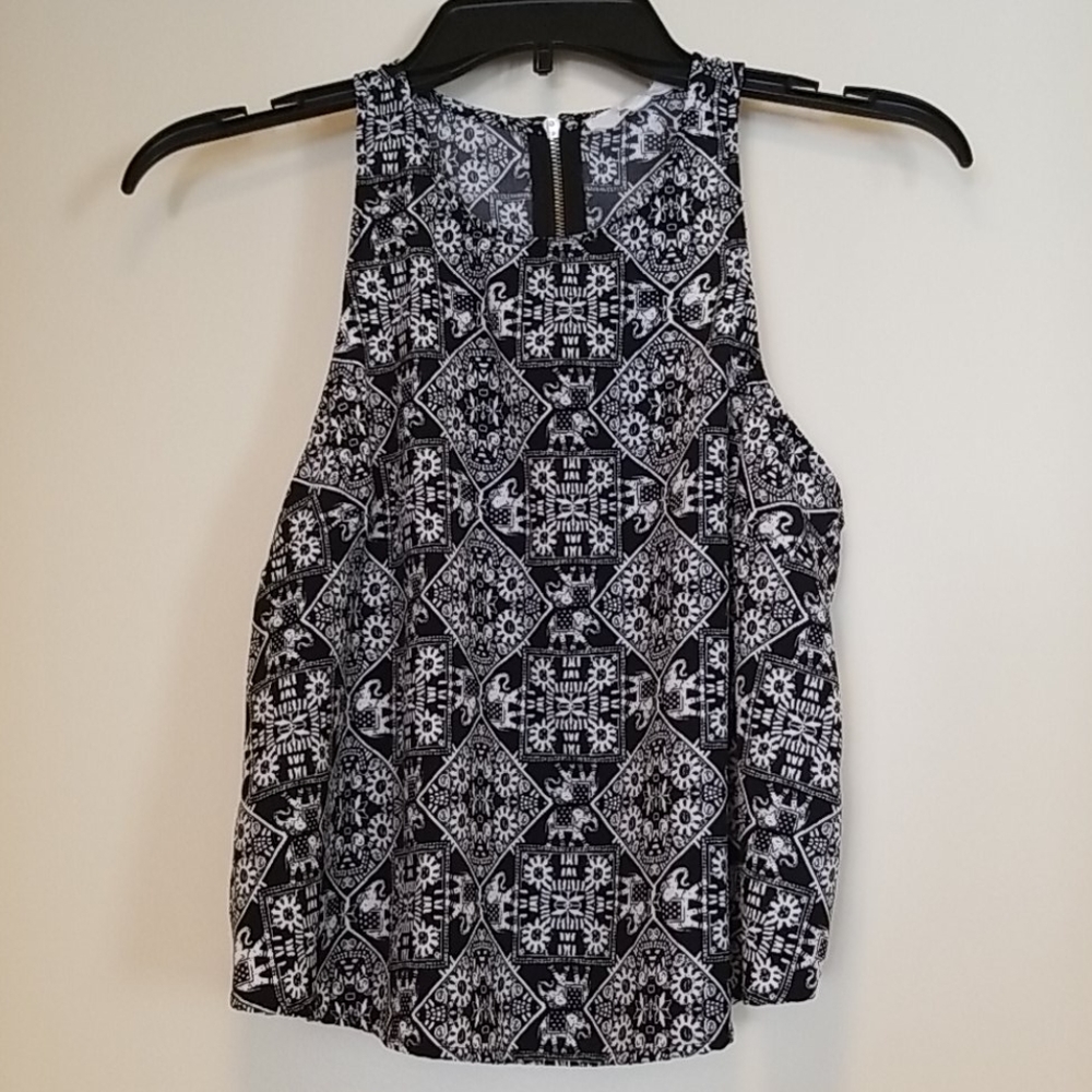 Love Tree Racerback Tank Black Size Small
